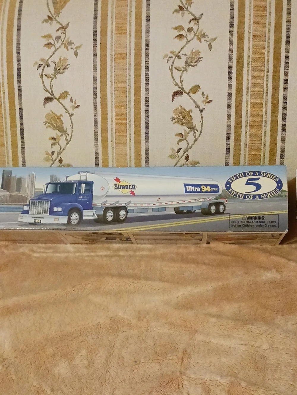 Blue Tanker Truck Toy - Kids Vehicles